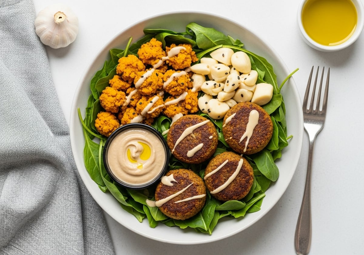 Anti-Inflammatory Falafel Bowl with Tahini - anti-inflammatory recipe