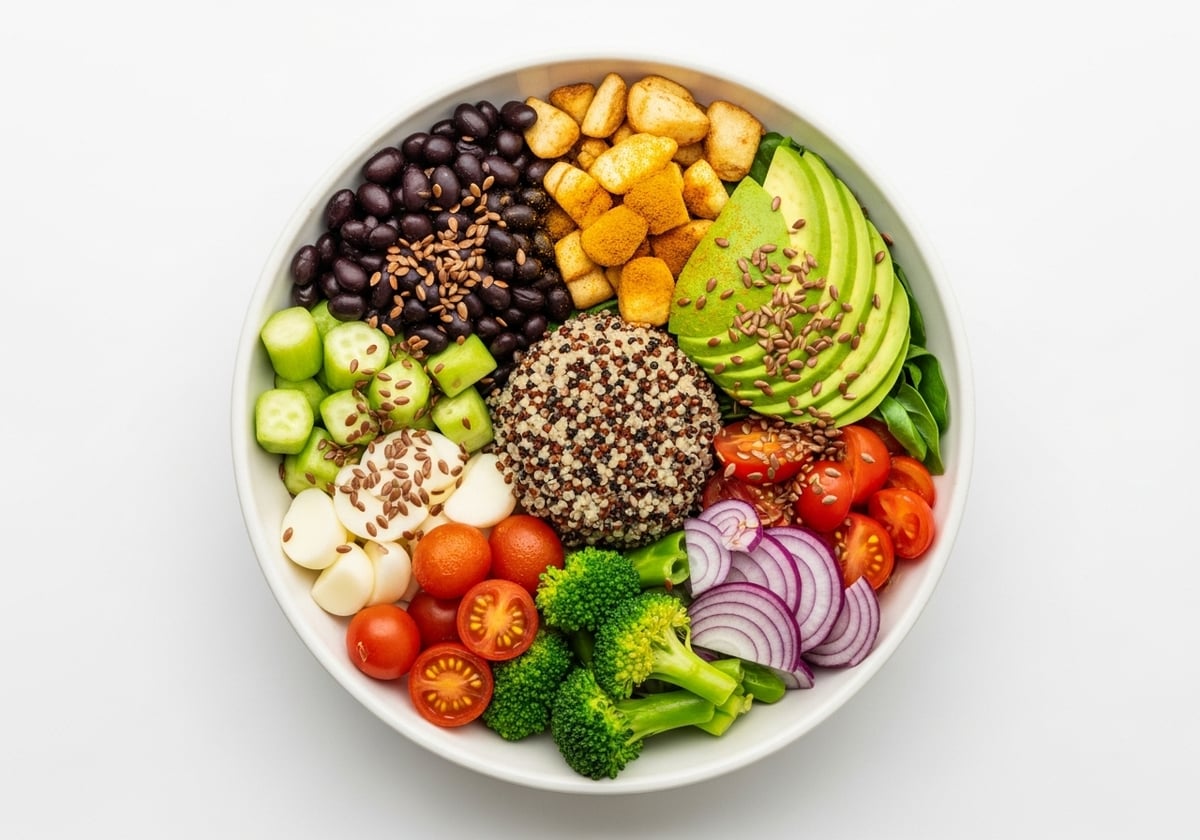 Black Bean Quinoa Bowl - anti-inflammatory recipe