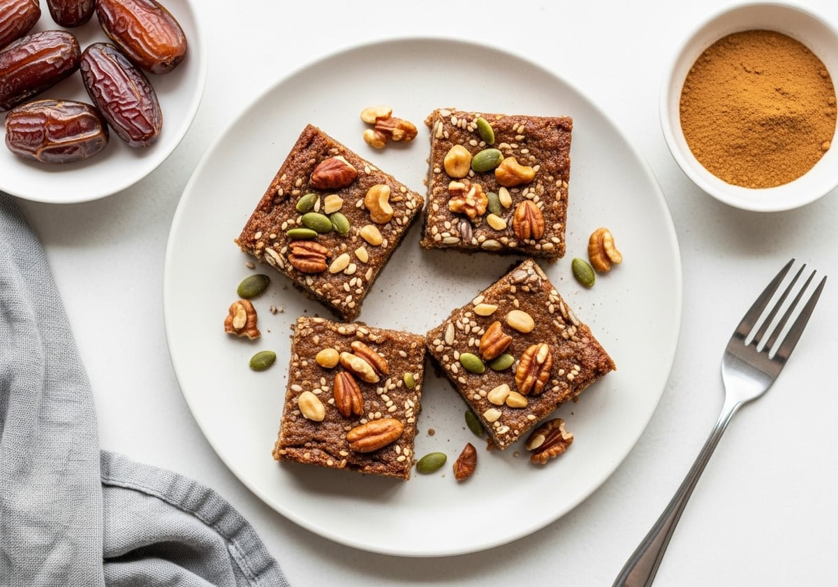 Cinnamon Date Squares - anti-inflammatory recipe