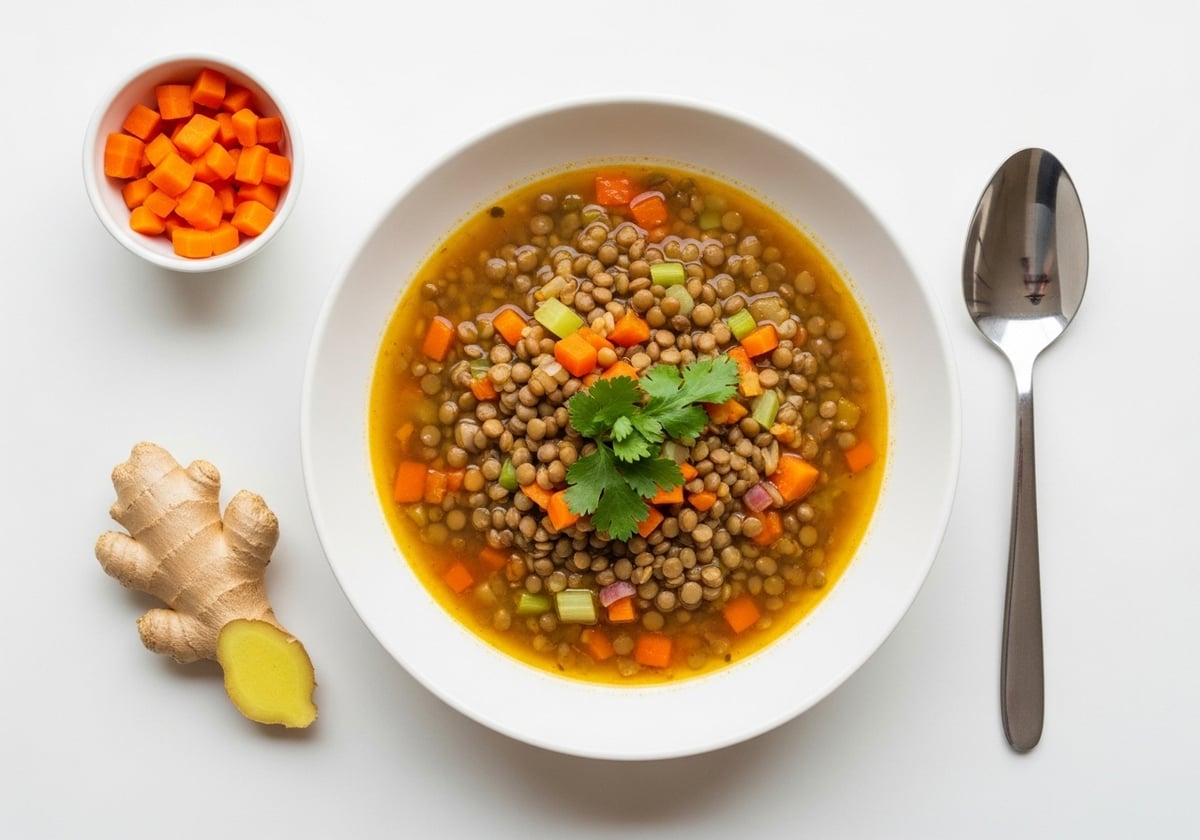 Hearty Lentil Curry Soup - anti-inflammatory recipe