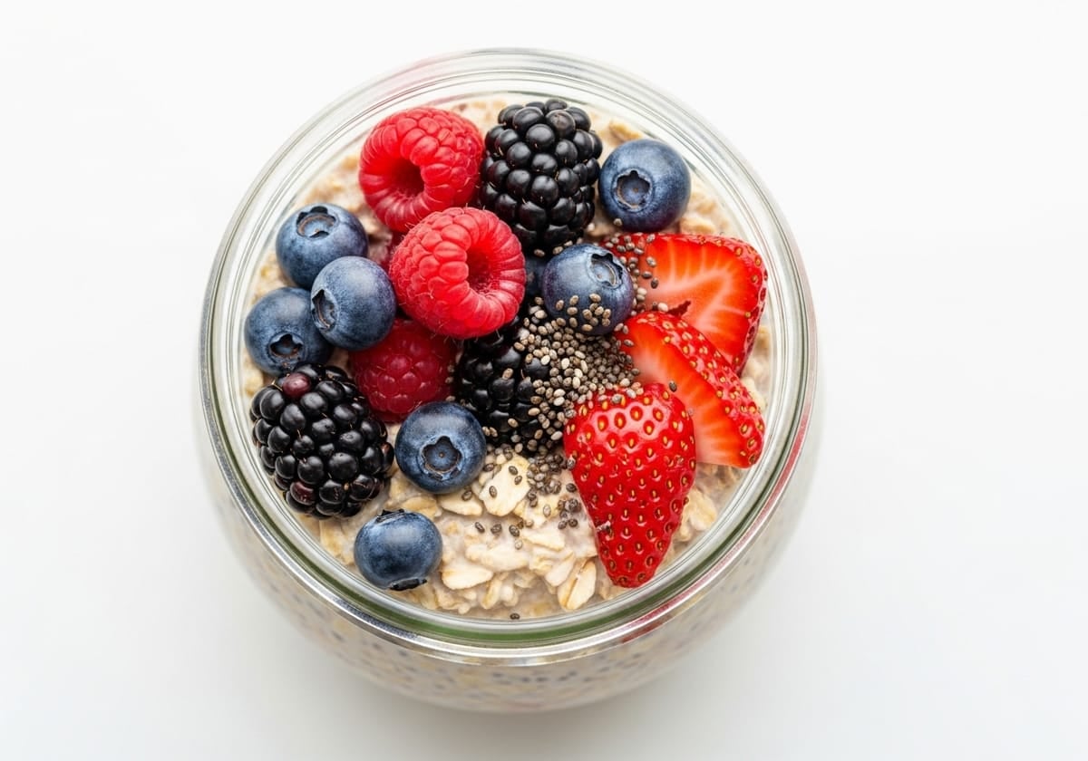 Anti-Inflammatory Overnight Oats - anti-inflammatory recipe