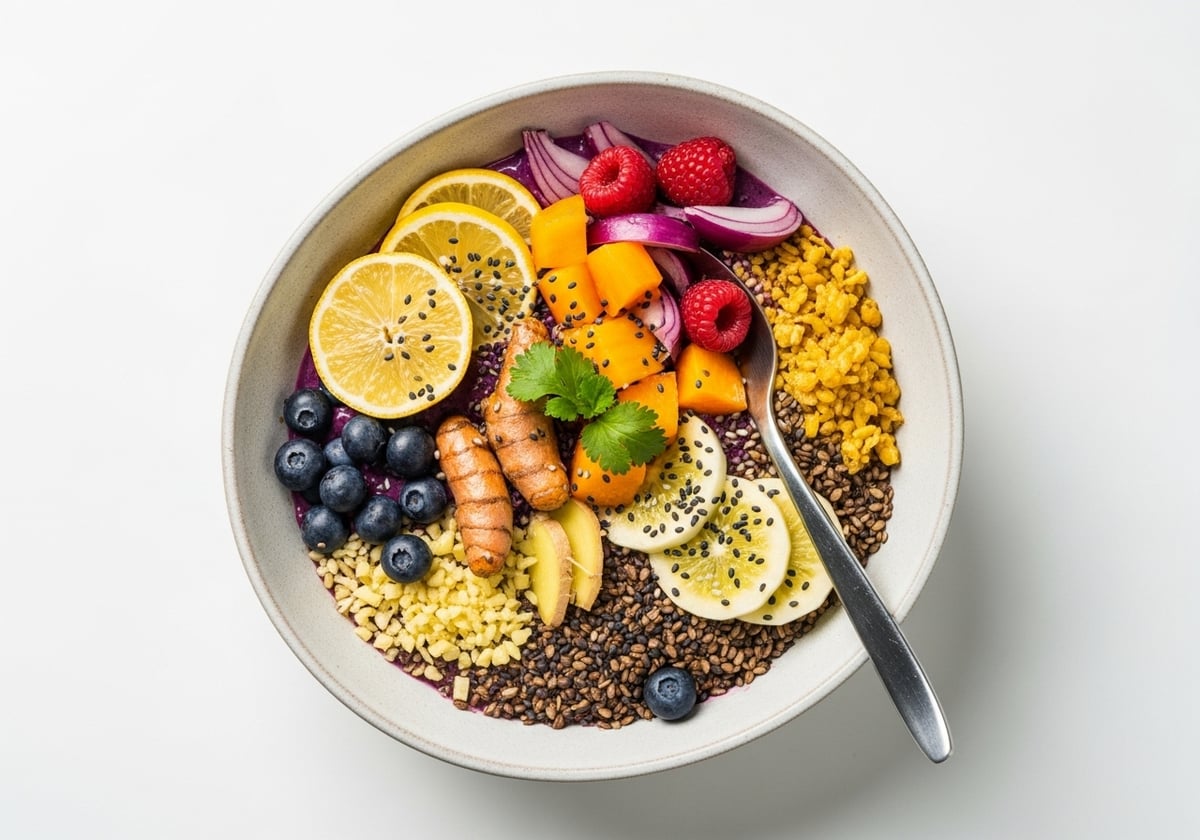 Tropical Turmeric Bowl - anti-inflammatory recipe