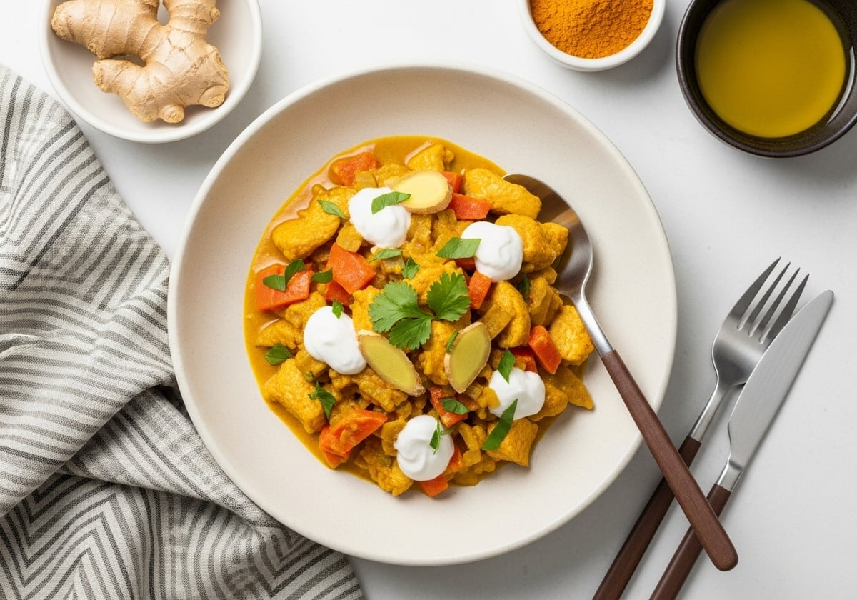 Turmeric Chicken Curry - anti-inflammatory recipe